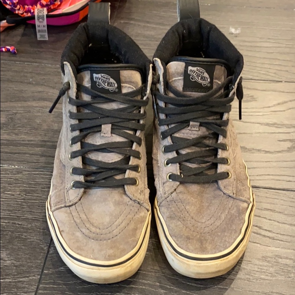Gray Hightop Vans